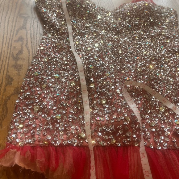 Sherri Hill Vintage Prom Dress Top For Replacement Skirt Jeweled Beaded Bodice - Picture 4 of 10